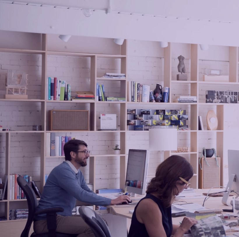The Mila Agency team at work in the Bogotá studio
